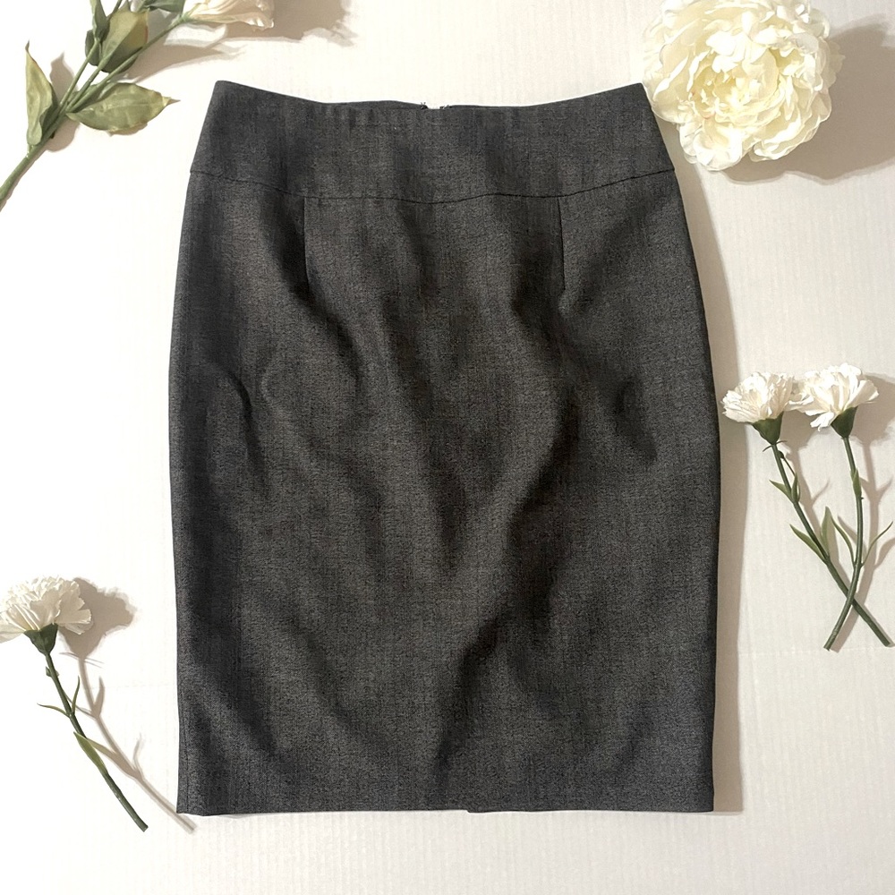 Gray Pencil skirt